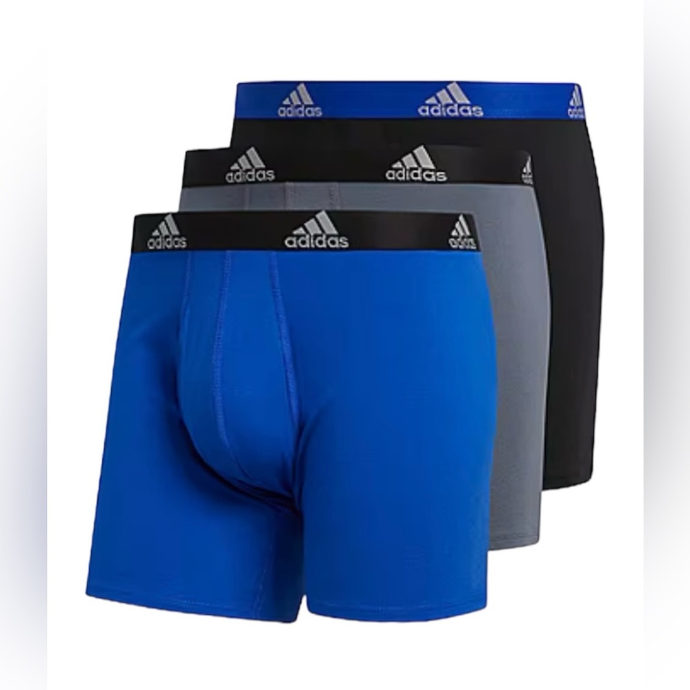 NWT Adidas Men’s Performance Underwear 3PK